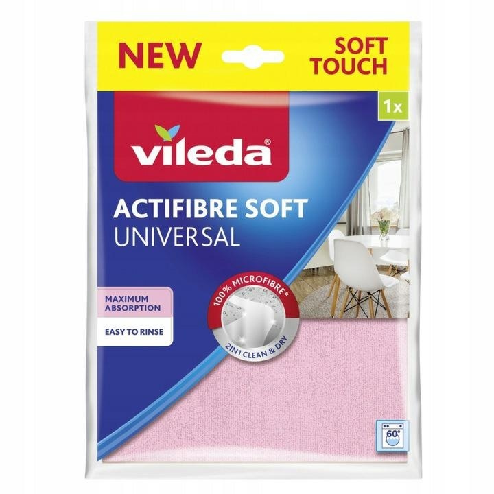 Vileda Ścierka Actifibre Soft Universal 1szt 171805 CN...