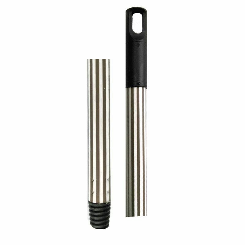 Kij Drążek Gumowany Czarno-Srebrny 120cm A23 F..