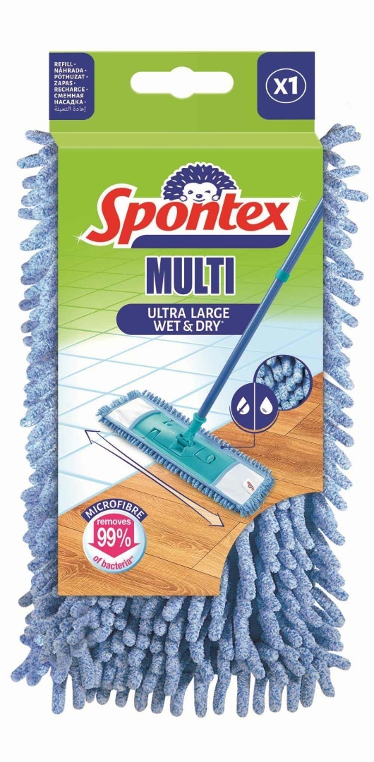 Spontex Wkład Do Mopa Microwiper Multi Szenilowy 97850115