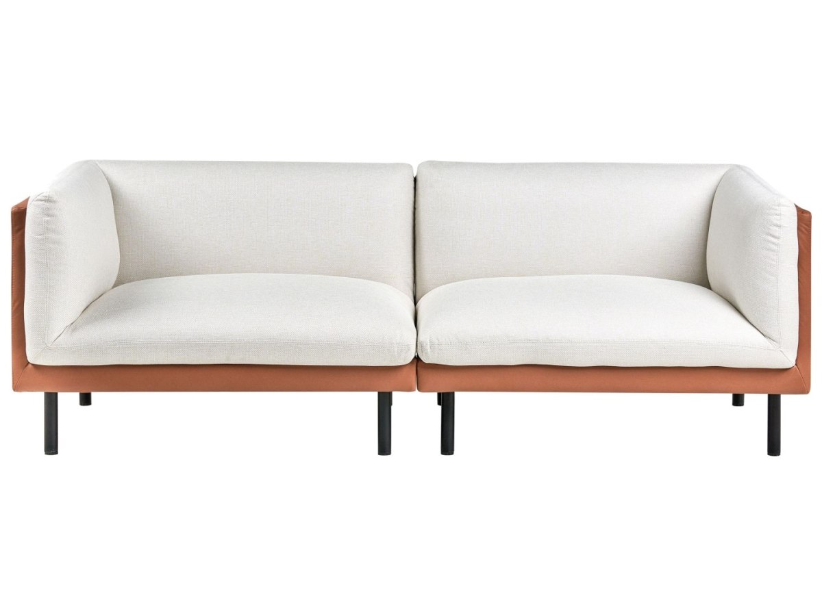 Sofa dla 3 osób VORGOD Złamana biel