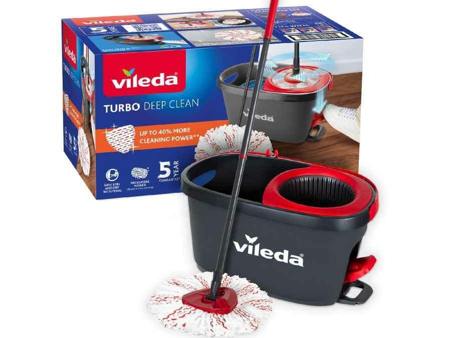 Vileda Zestaw Turbo Deep Clean 177842 CZ..