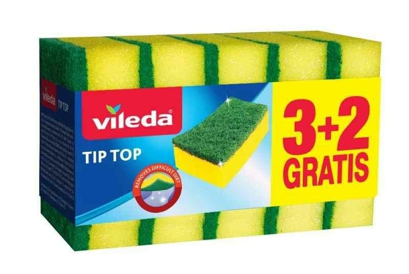 Vileda Zmywak Kuchenny Tip Top 3+2 173845 HU