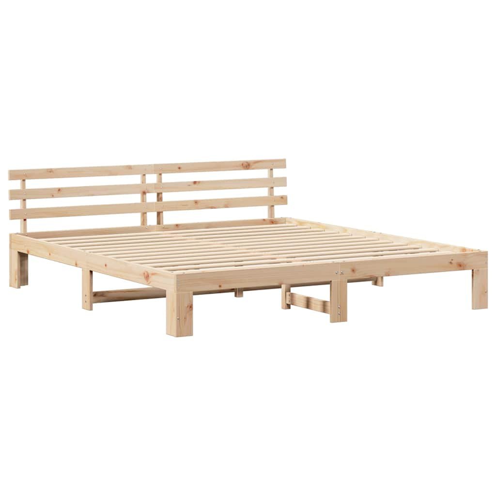 Ramka łóżka z drewna sosnowego Naturalna Lite drewno sosnowe Lumarko!