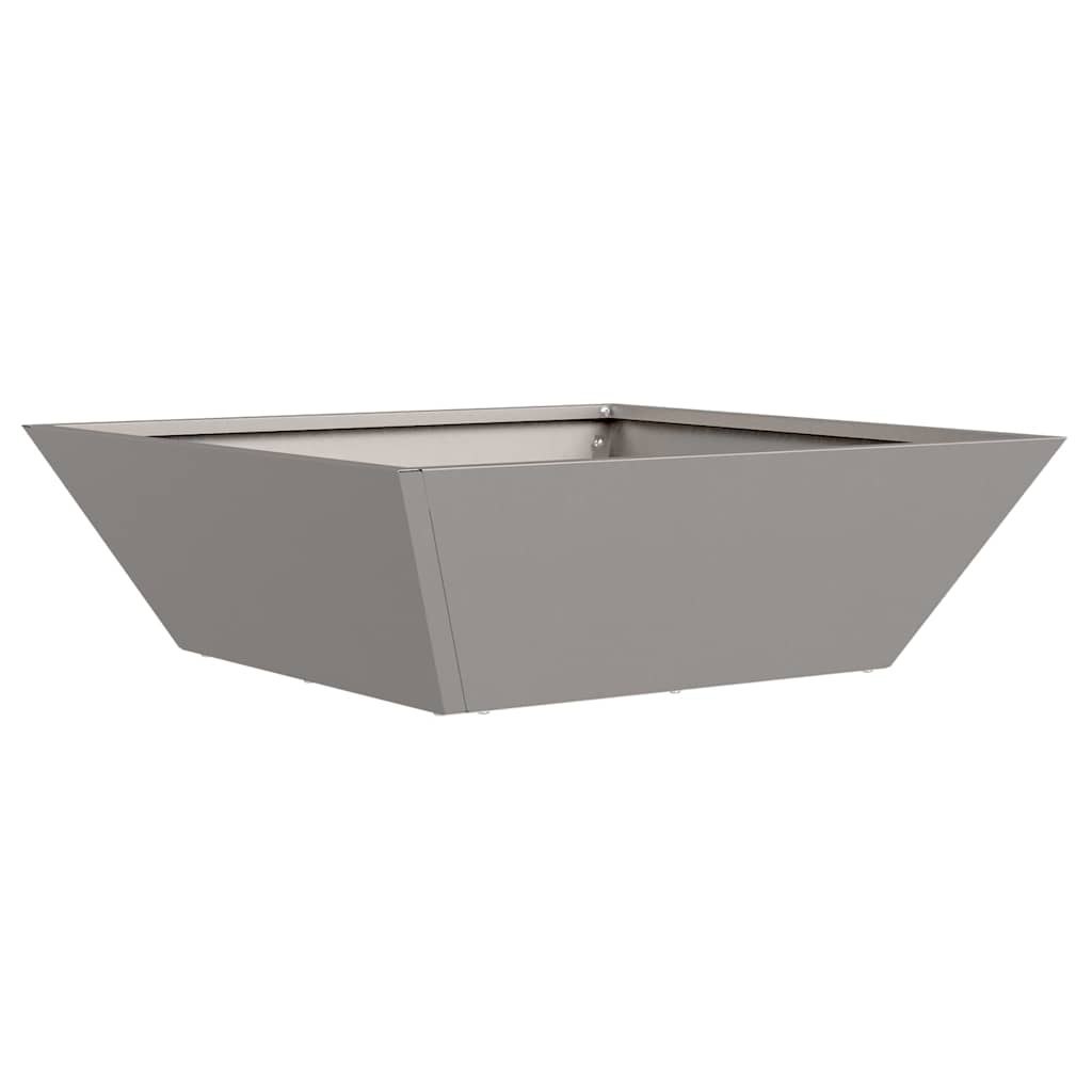 Zestaw 5 ogrodowych doniczek 50x50x15 cm ze stali corten Lumarko!