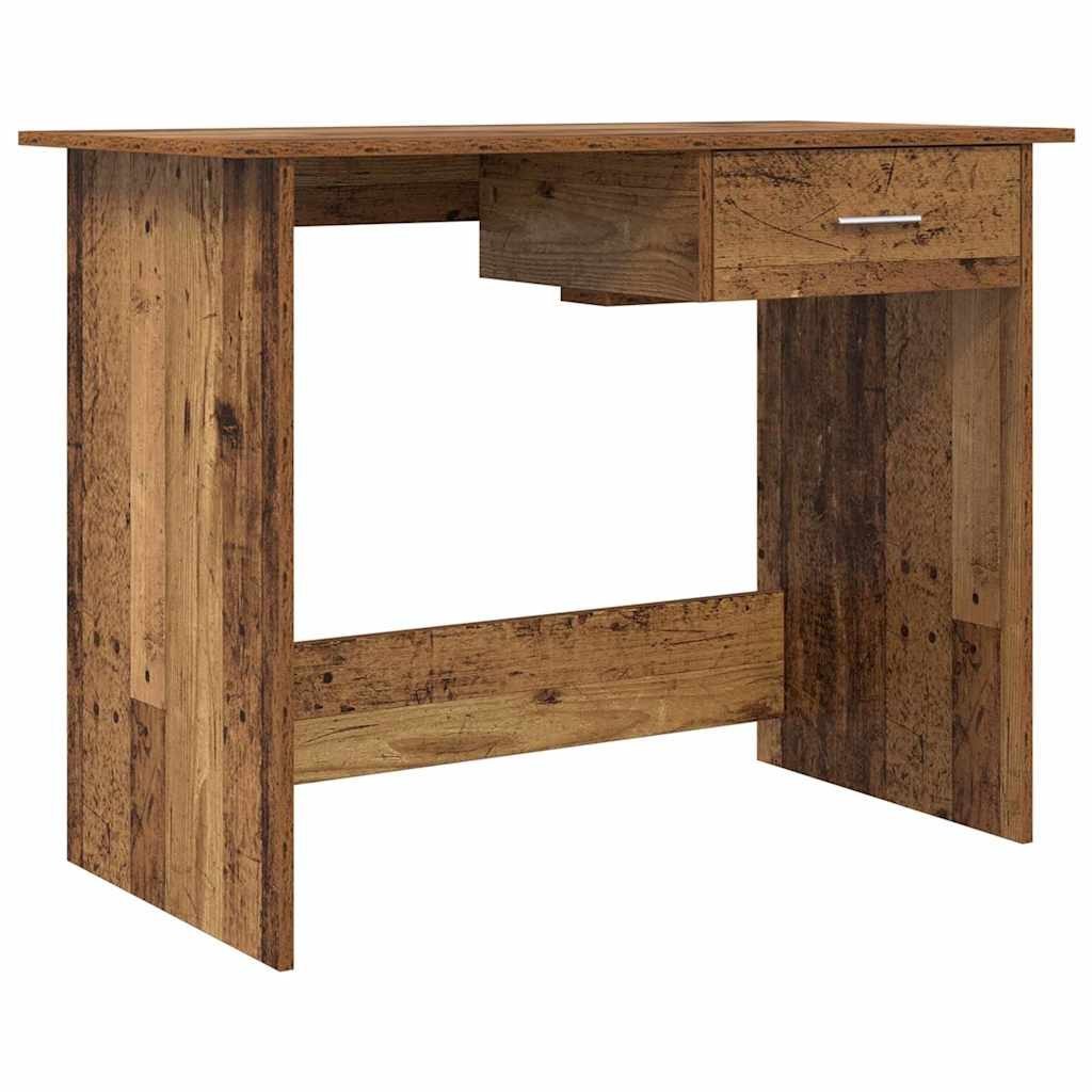Biurko Stare drewno 100 x 50 x 76 cm Materiał drewnopochodny Lumarko!