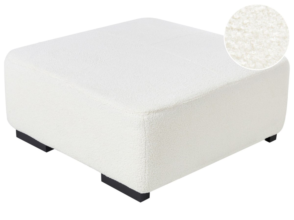 Otomana LUNGO Boucle Biały