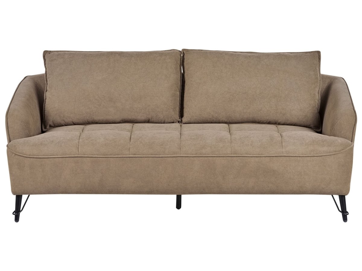Sofa dla 3 osób HOBRO Jasnobrązowy