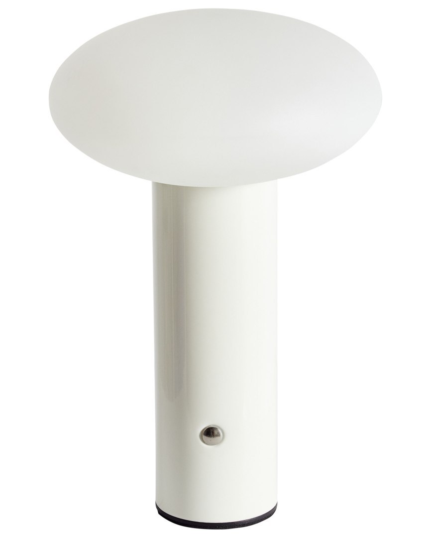 Bezprzewodowa lampa stołowa LED BUAYAN Ze ściemniaczem Metal Biały