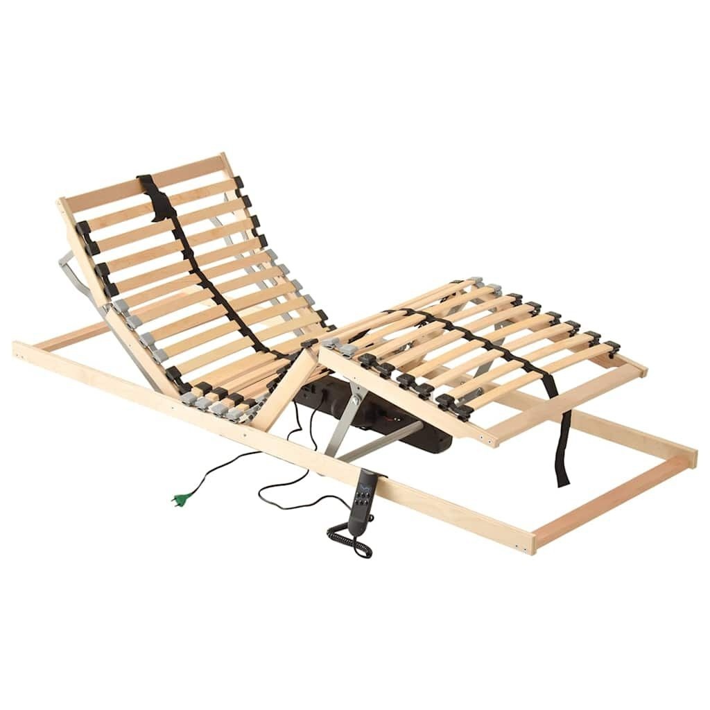 Elektryczny stelaż do łóżka z 28 listwami, 7 stref, 70 x 200 cm Lumarko!