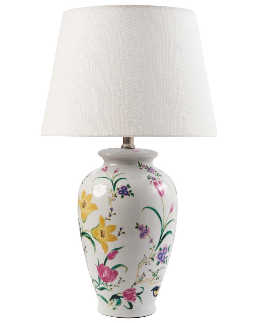 Lampa stołowa ACROSSO Porcelana Biały