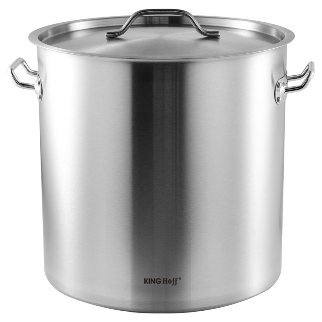 Garnek Gastronomiczny Z Pokrywą Stalową 50l Kinghoff Kh-1966