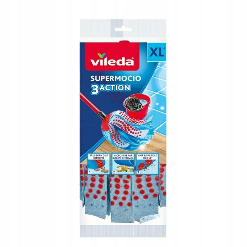 Vileda SuperMocio 3Action Velour Wkład 150730