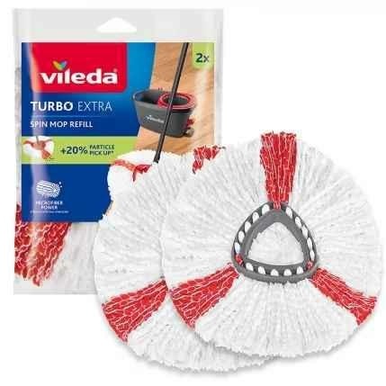 Vileda Turbo Extra Spin Wkład Do Mopa Czerowny 2szt 179353..