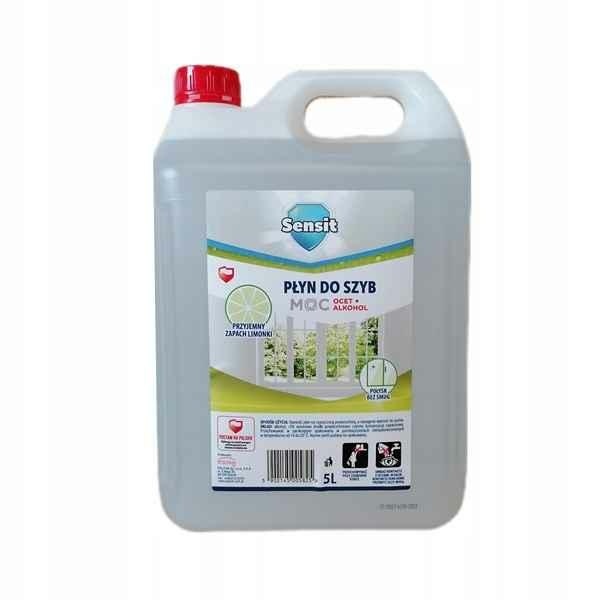 Gosia Sensit Płyn Do Szyb Z Octem I Alkoholem 5l 8176..