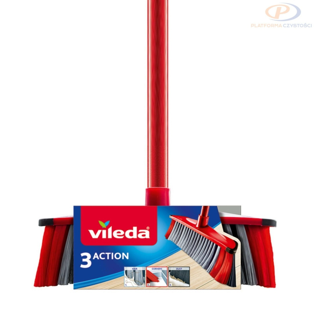 Vileda Szczotka 3Action Z Drążkiem 142494
