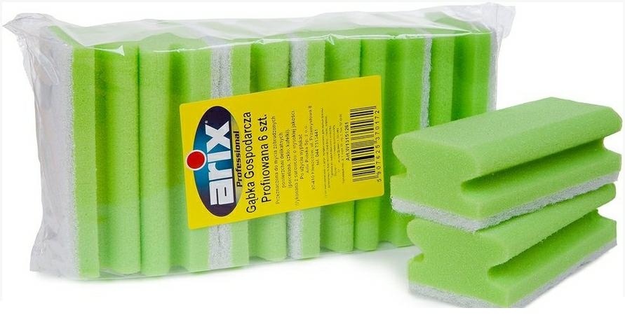 Arix Gąbka Gospodarcza Profilowana 6szt W10151261