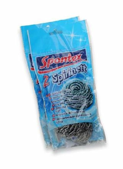 Spontex Czyścik Spiralny Inox Spirinett 2x2szt 72020..