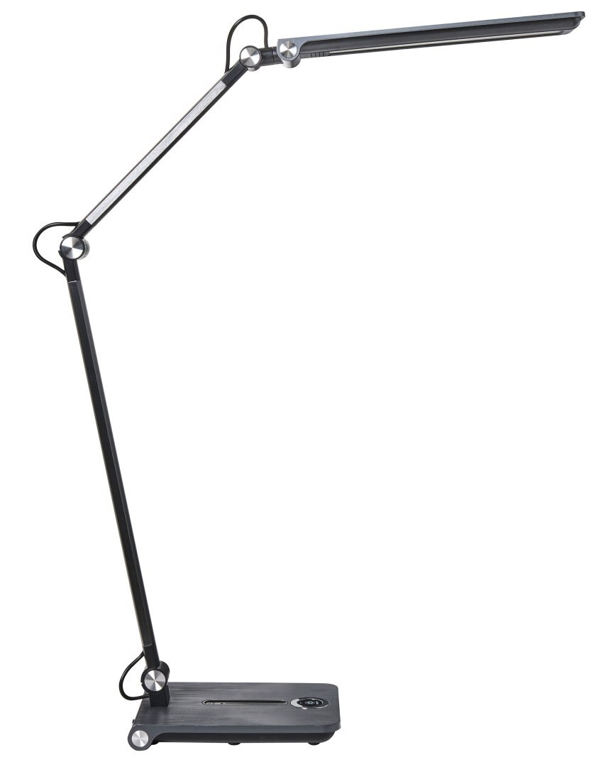 Lampa biurkowa LED AQUILA Ze ściemniaczem Szary
