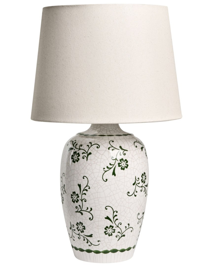 Lampa stołowa JINNY Ceramika Biały