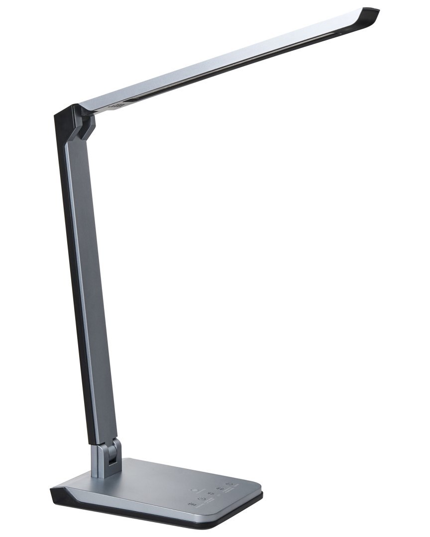 Lampa biurkowa LED PICTOR Ze ściemniaczem Ciemnoszary