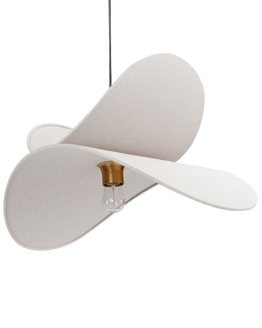 Lampa wisząca MASCOTA Len Jasnoszary