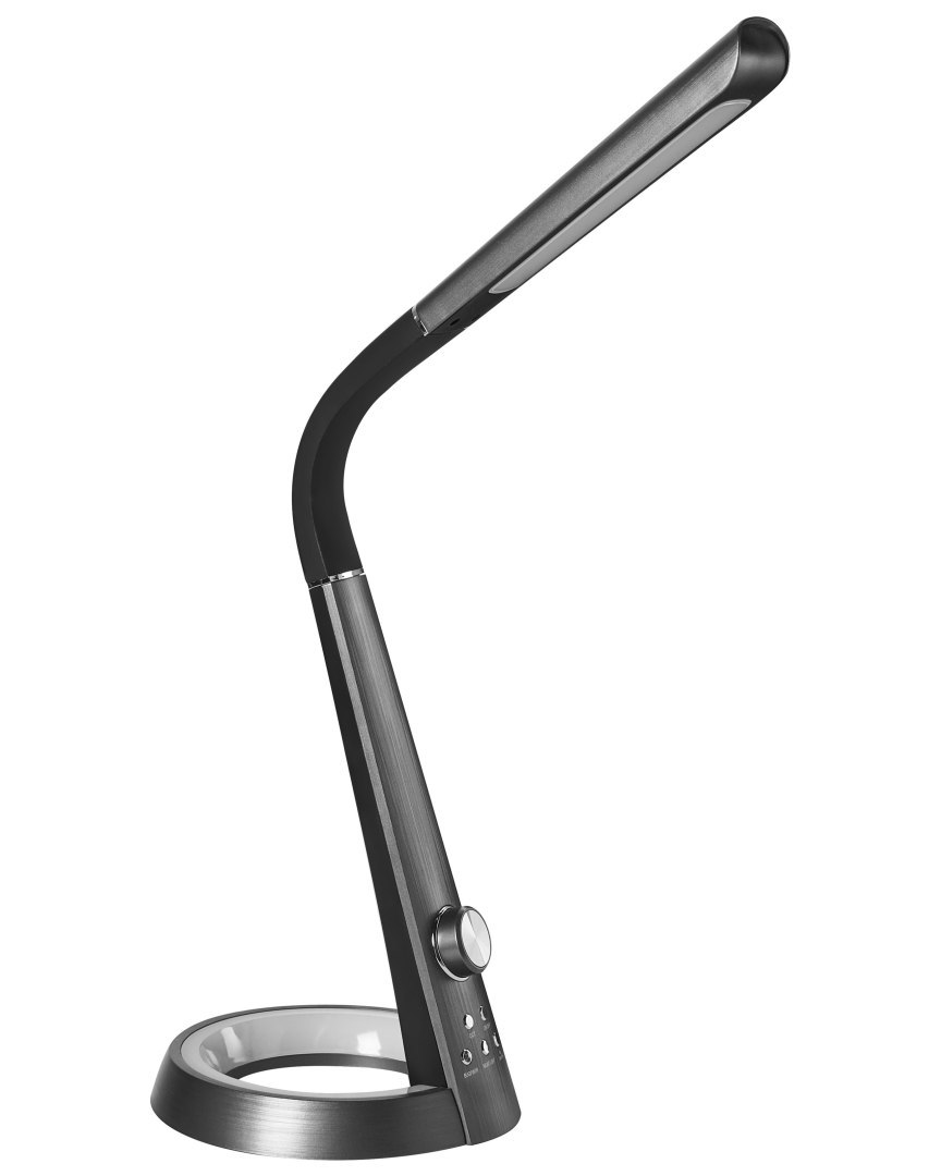 Lampa biurkowa LED CANOPUS Z portem USB Czarny