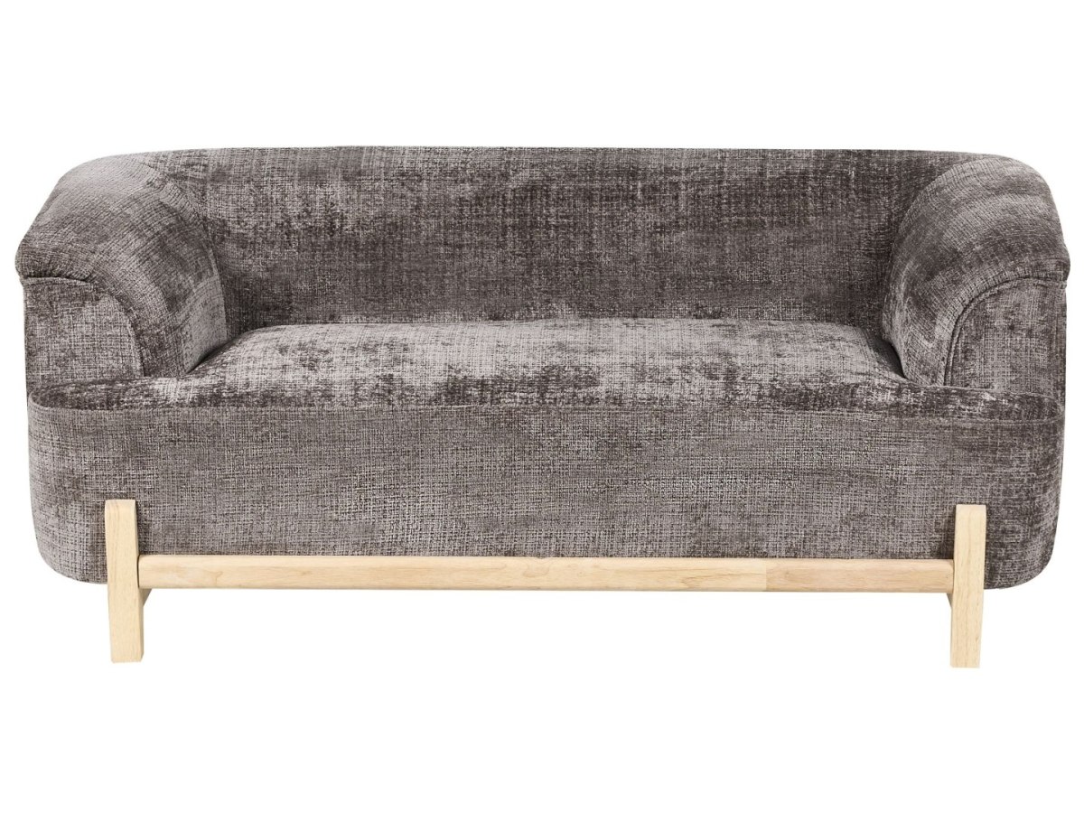 Sofa dla 2 osób ALNOR Szenil Brązowy