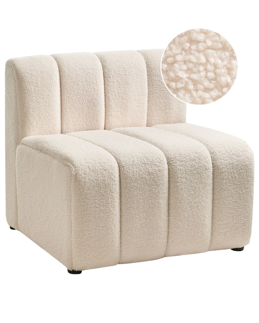 Fotel KAGE Boucle Jasnobeżowy