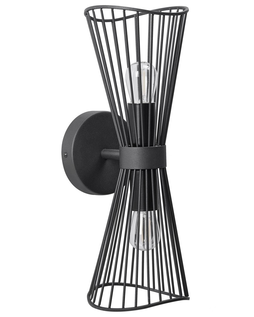Lampa ścienna PARADA Metal Czarny