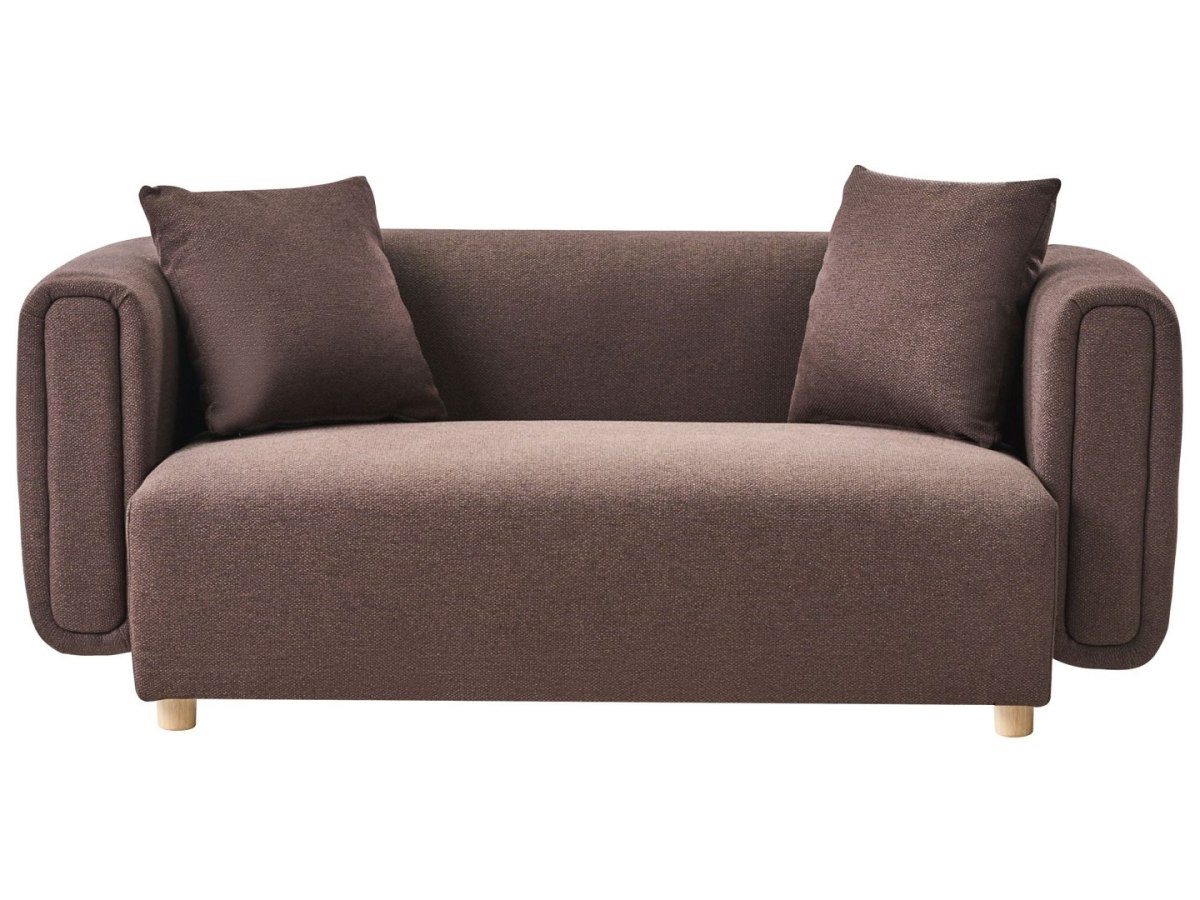 Sofa dla 2 osób LILLEROD Ciemnobrązowy