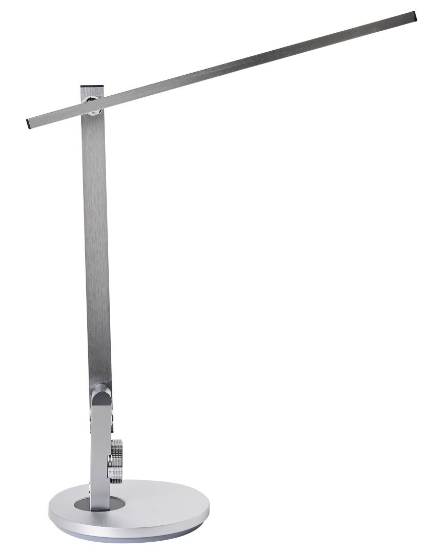 Lampa biurkowa LED CETUS Ze ściemniaczem Srebrny