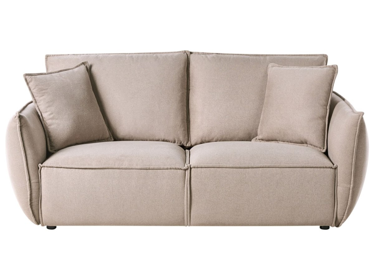 Sofa dla 3 osób KUNES Beżowoszary