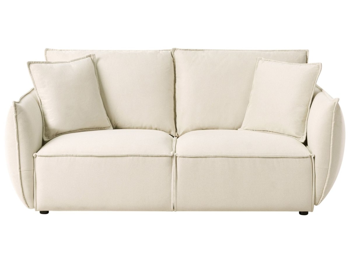 Sofa dla 3 osób KUNES Jasnobeżowy