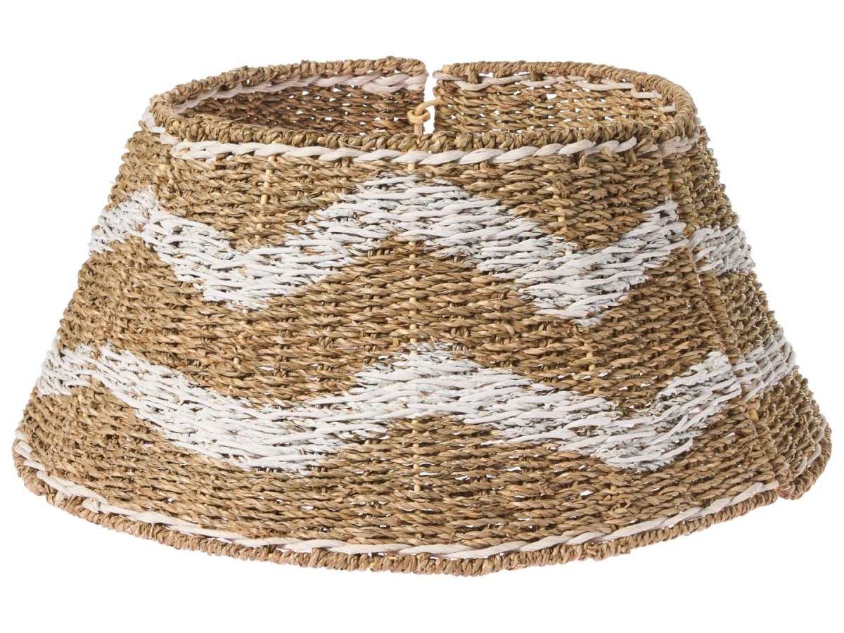 Osłonka pod choinkę HIVER Trawa morska Naturalny 60 cm