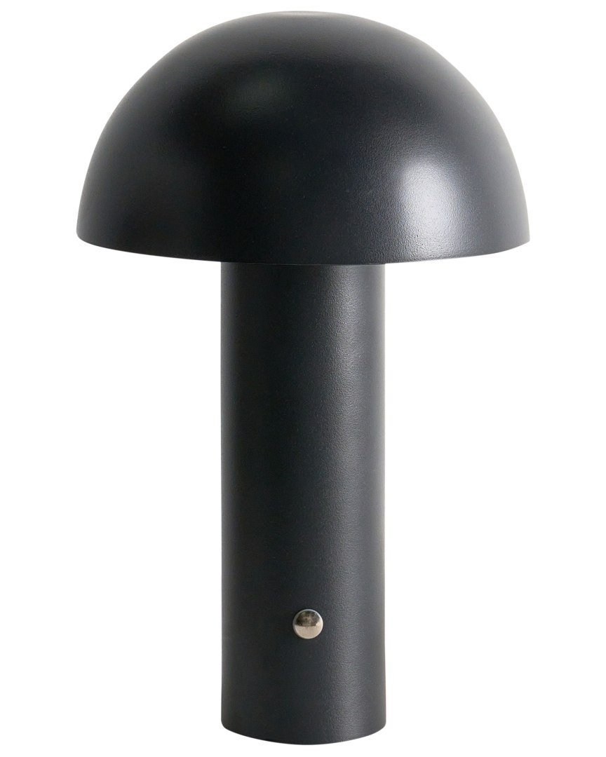 Bezprzewodowa lampa stołowa LED BOJO Ze ściemniaczem Metal Czarny