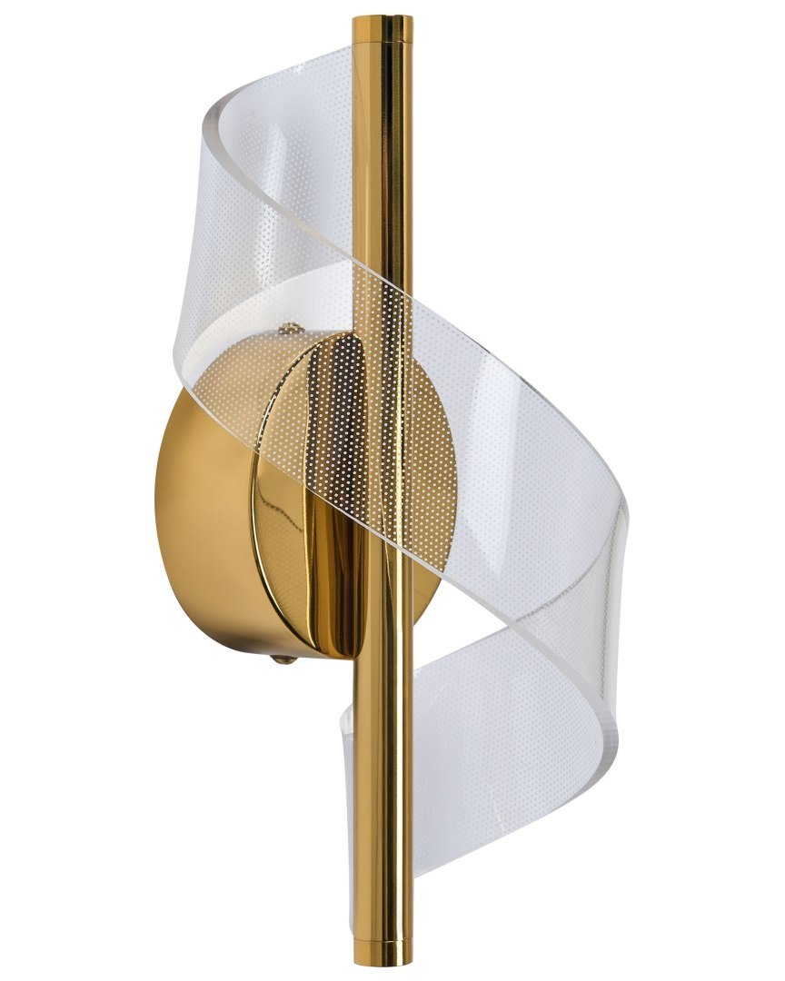 Lampa ścienna LED SARELA Metal Złoty