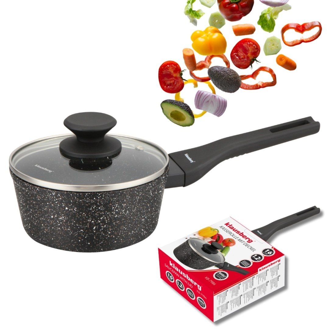 Rondelek Marmurowy 1,2l Z Pokrywą Klausberg Kb-7986