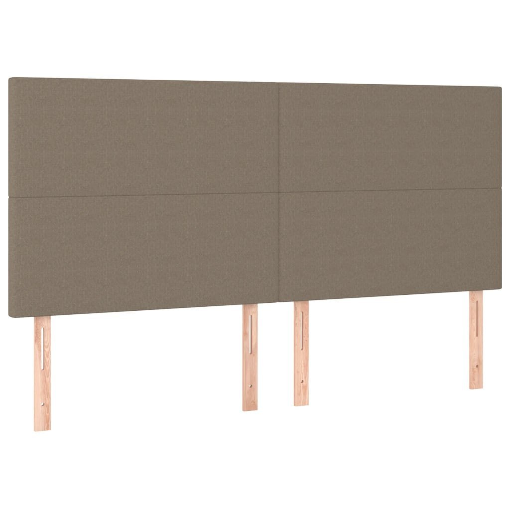 Zagłówek taupe 180x5x118/128 cm materiał Lumarko!
