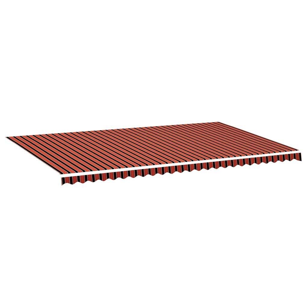 Zapasowa tkanina na markizę, pomarańczowo-brązowa, 6x3,5 m Lumarko!