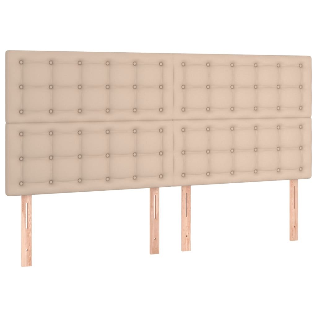 Zagłówek do łóżka, cappuccino, 180x5x118/128 cm, sztuczna skóra Lumarko!
