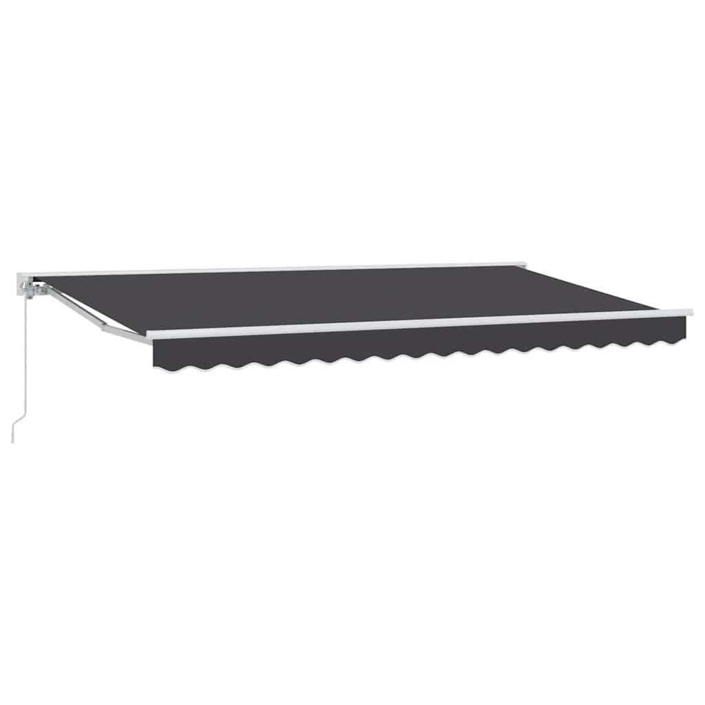 Rama markizy Antracyt 350 x 200 cm Poliester z powłoką PU