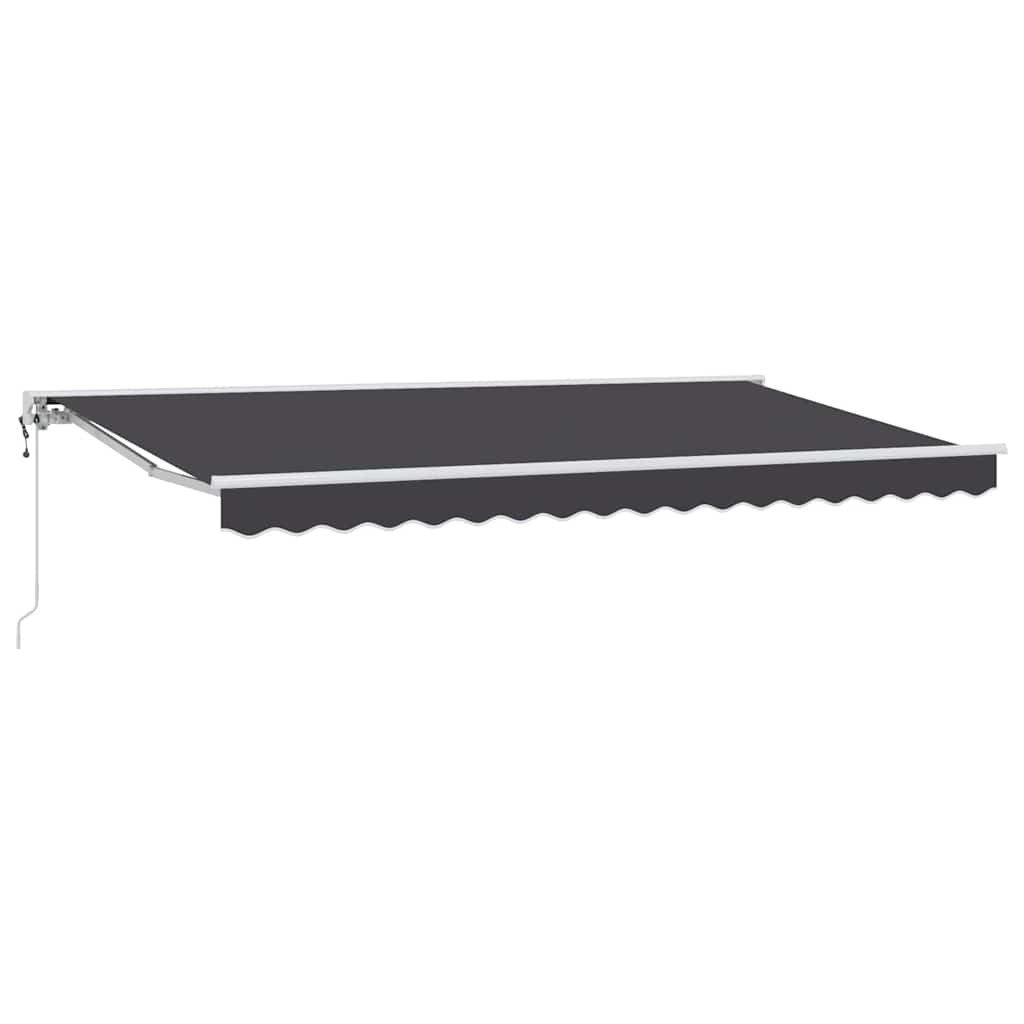 Rama markizy Antracyt 350 x 200 cm Poliester z powłoką PU