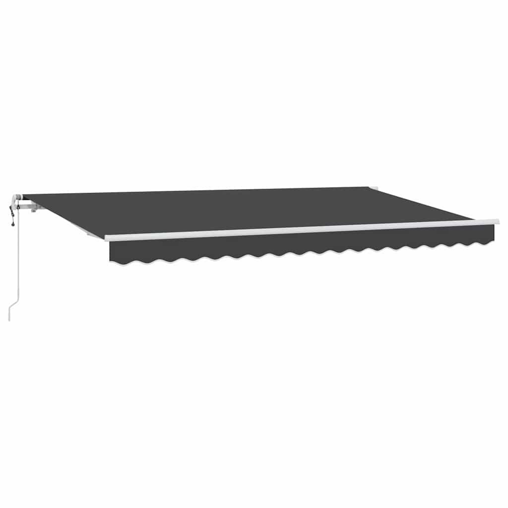 Markiza zwijana Antracyt 350 x 200 cm tkanina