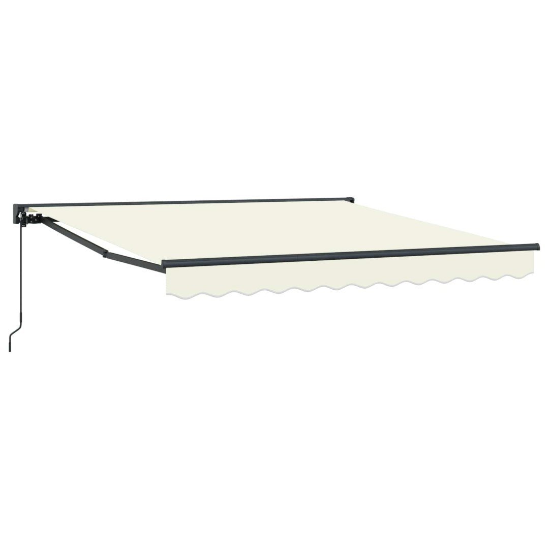 Rama markizy Kremowy 300 x 250 cm Poliester z powłoką PU