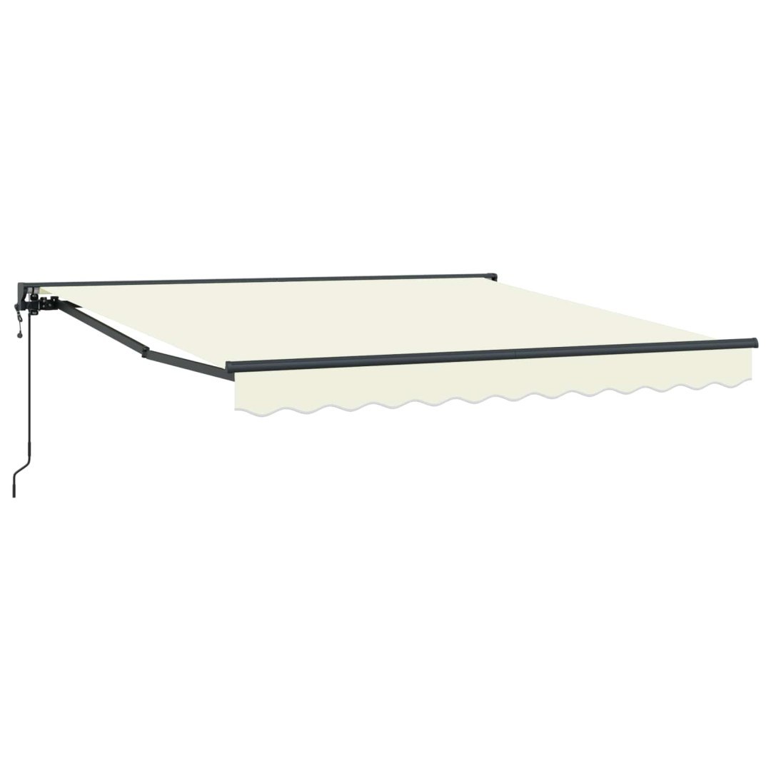 Rama markizy Kremowy 300 x 250 cm Poliester z powłoką PU