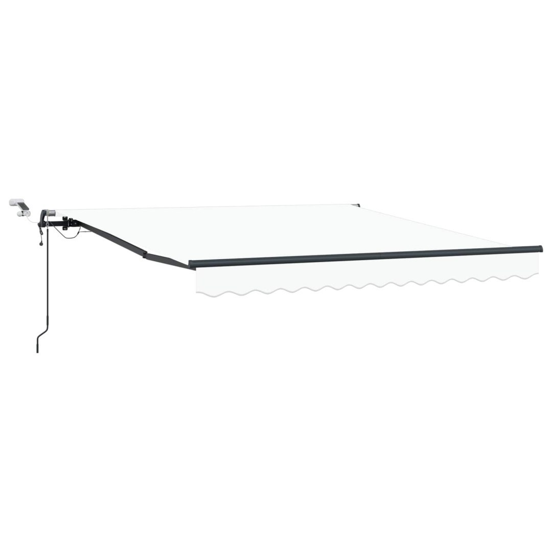 Tkanina Zadaszenia z Biały 300 x 250 cm Poliester