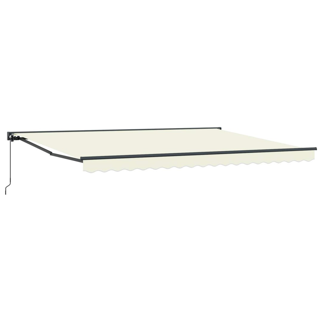 Rama markizy Kremowy 450 × 300 cm Poliester z powłoką PU