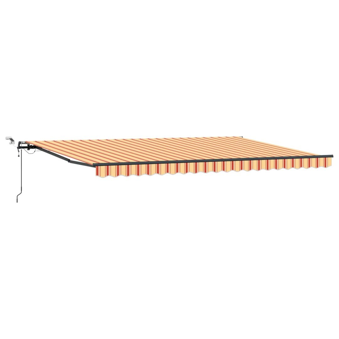 Tkanina Zadaszenia Żółty i pomarańczowy 500 × 350 cm Poliester