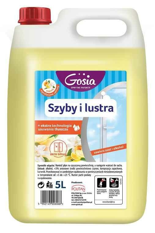 Gosia Płyn Do Szyb I Luster 5l Egzotyczne Cytrusy 9637...