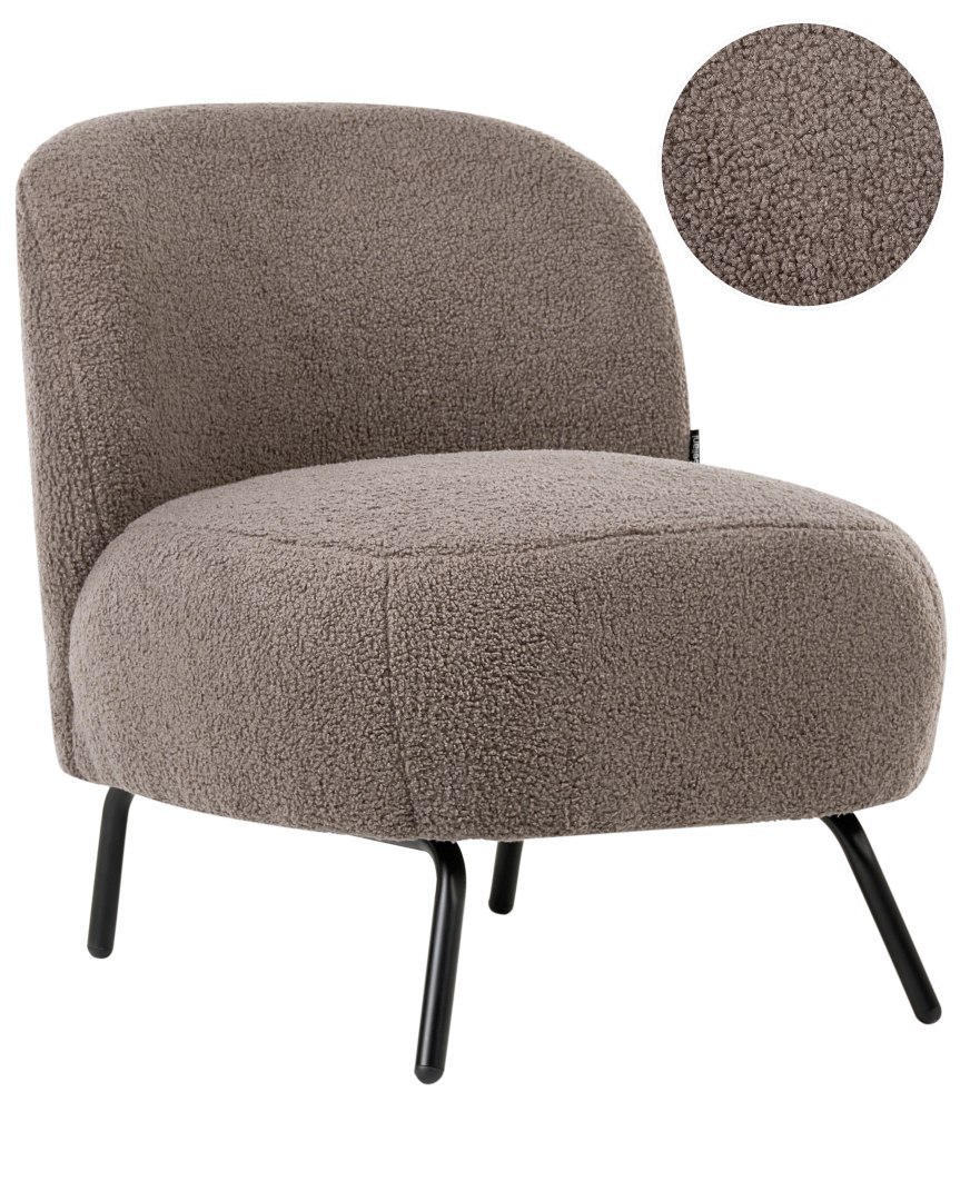Fotel KUMLA Boucle Beżowoszary